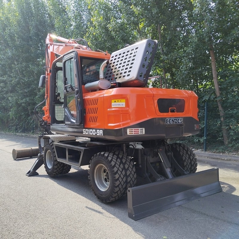 100型輪式抓木機(jī)